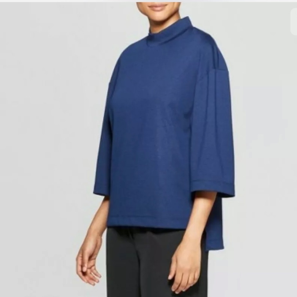 Prologue mock neck top